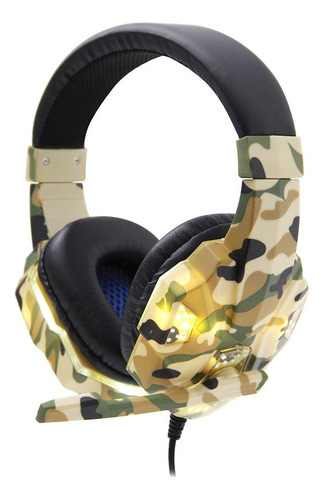 Sy830mv Gaming Headset 3.5mm Com Fio Sobre Fones De Ouvido