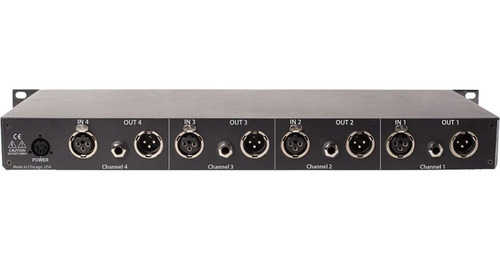 Imagem 7 de 10 de Preamp Microfone 4 Black Lion Audio Auteur Quad Ñ Manley Bae