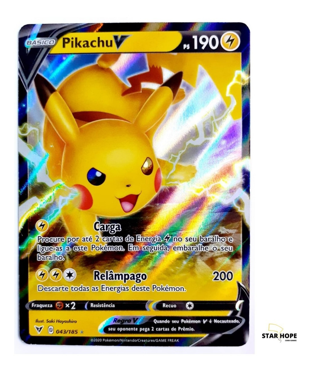 Carta De Pikachu