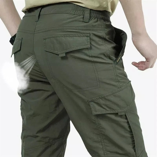 Pantalones Tácticos Para Hombre Pantalones Cargo Impermeable
