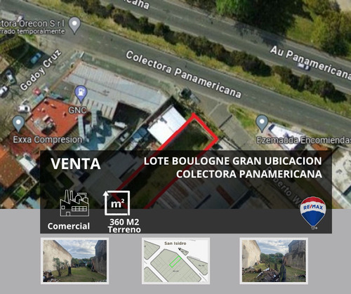 Lote Venta Boulogne Gran Ubicacion Colectora Pana