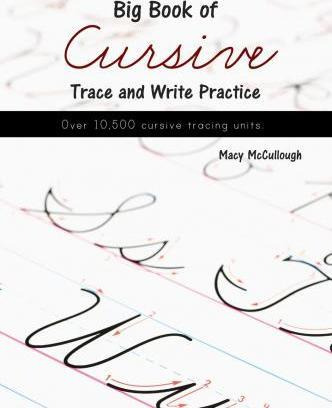 Libro Big Book Of Cursive Trace And Write Practice - Macy...