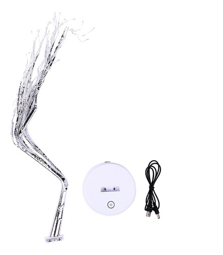 Imagen 7 de 9 de 108 Leds Flexible Flexible Plegable Alambre De Cobre Árbol