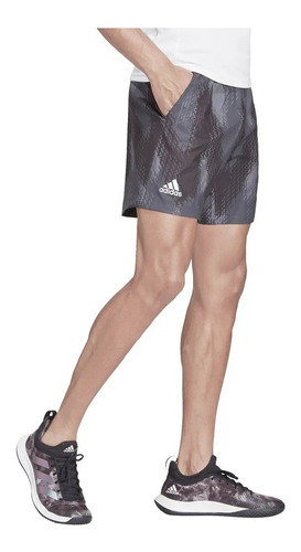 Short Deportivo adidas Printed Hombre Tenis Padel - Olivos