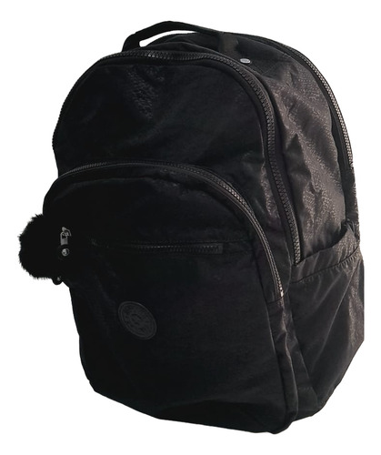 Mochila Kipling Escolar Laptop Python Preto Importado Eua Preto Python - Cobra