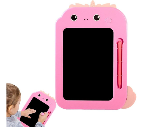Tablet Pizarra Niños Infantil Didáctico Juguete Rosa Azul