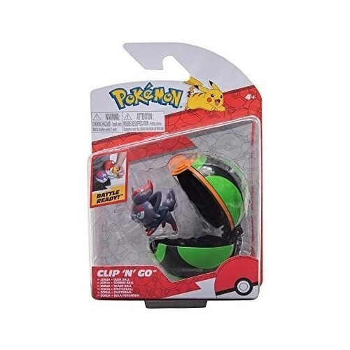 Pokemon - Figura Zorua Y Dusk Ball Pokebola