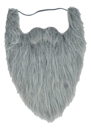 Barba Falsa De Navidad, Accesorios De Barba De Papá Gris