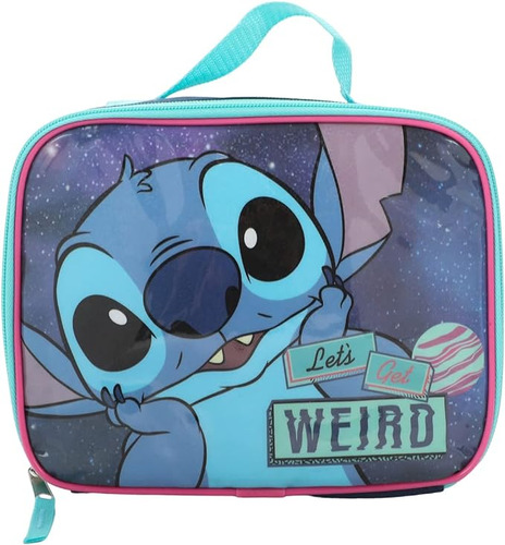 Lilo Stitch Fiambrera Aislada Con Cremallera