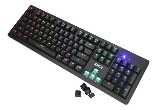 Teclado Gamer Mecanico Marvo Scorpion Kg916