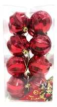 Comprar Set De Bolas Navideñas Brillantes 12 Unidades - Decoración