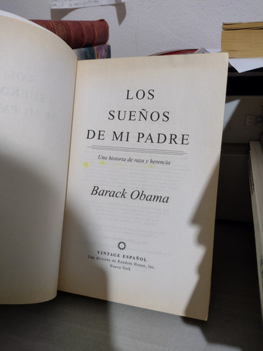 Los Sueños De Mi Padre Barack Obama Rp69 (Usado)