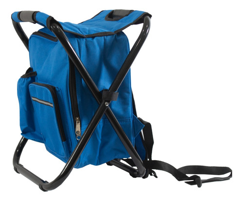 Silla Playera Con Asas Mochila Hielera Termica Para Camping