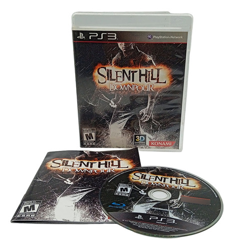 Silent Hill Downpour Ps3 Seminovo Mídia Física