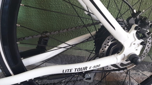 Bicicleta Oggi Lite Tour E500 Branca Tam M 70km Com Nf Branco (Usado)