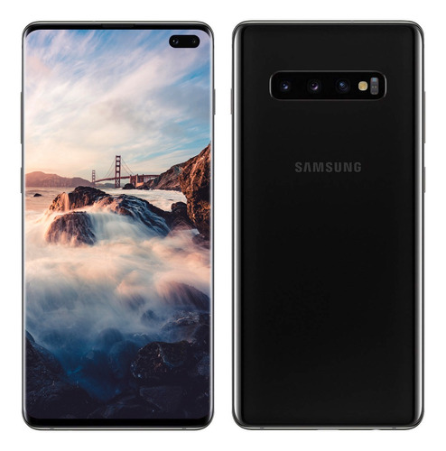 Samsung Galaxy S10+ Plus 128gb 8gb Ram Negro (Reacondicionado)