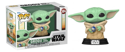 Pop! Star Wars - Grogu Com Armadura - Funko