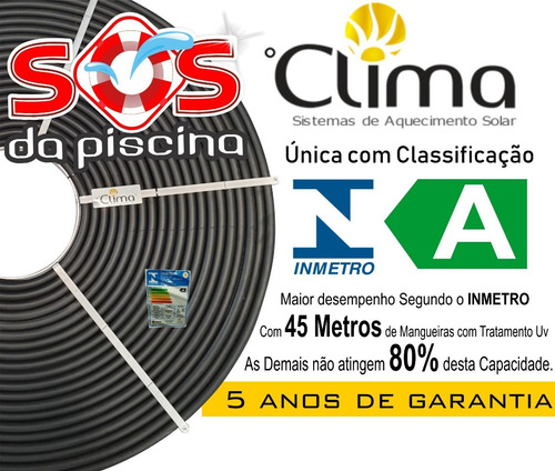 Aquecedor Solar - Placa Clima P/ Piscinas Ate 15 Mil Litros