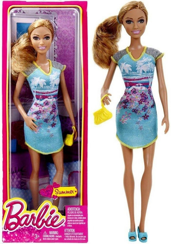 Boneca Barbie Fashionista Festa Do Pijama Ano 2013 Original