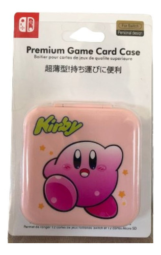 Estuche Porta Juegos Nintendo Switch Kirby 12 Juegos