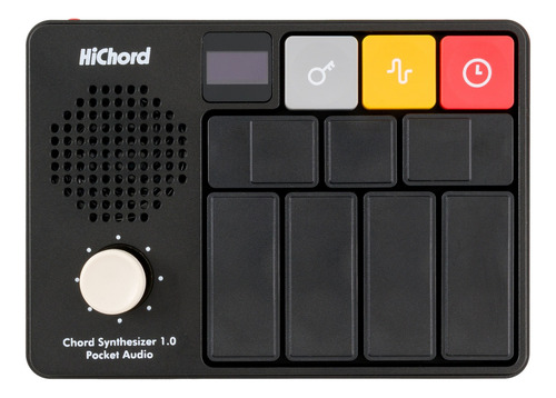 Hichord Pocket Audio Sintetizador Aluminum Jet Black