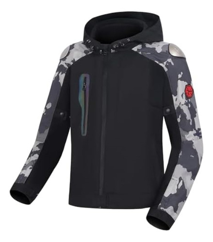 Scoyco Chaqueta Moto Camo Manga Cordura Textil Sudadera Con