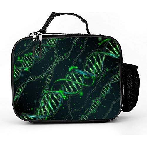 Dna Science Lunch Box With Padded Liner, Spacious Insul...