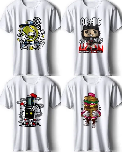 Remera Infantiles Con Sublimado Estampado The Lizard 7687