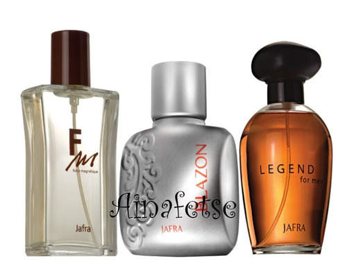 3 Perfumes Jafra Legend Navigo Homme Blazon Fm Envio Gratis