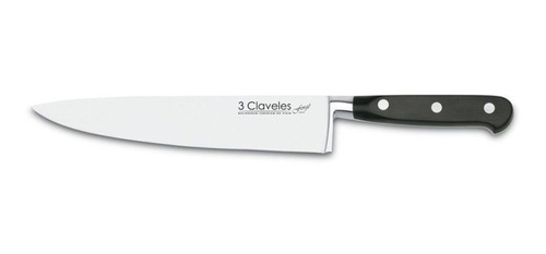Cuchillo Chef 20cm Caja Pvc M/ngo Forge 3claveles