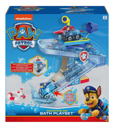 Pista De Paw Patrol Bath Playset 