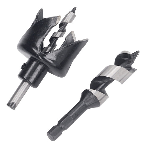 Juego De Sierras Esféricas Auger Bits, 4 Puntas, Brocas Para