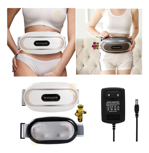Imagem 2 de 7 de Cinta Massageadora Vibratoria Fitnes Abdominal Infravermelho