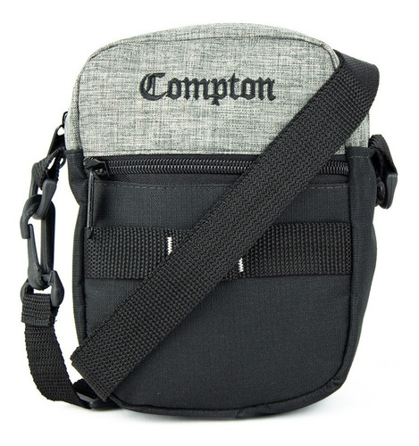 Imagem 4 de 7 de Shoulder Bag Bolsa Necessaire Pochete Everbags Compton Cinza
