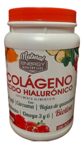 Colágeno Y Ácido Hialurónico Sabor Jamaica