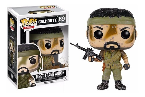 Msgt. Frank Woods - Call Of Duty Funko Pop Games Fu-6821