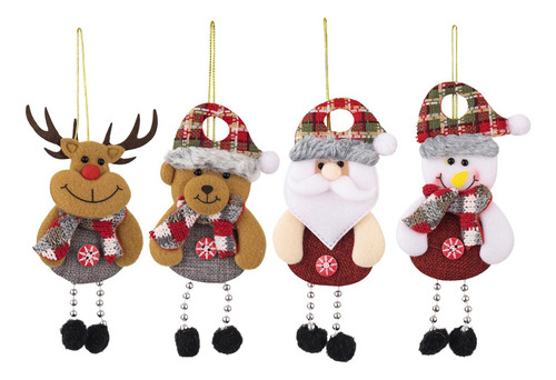 Adornos De Felpa Para Árbol De Navidad Adornos De Felpa Para