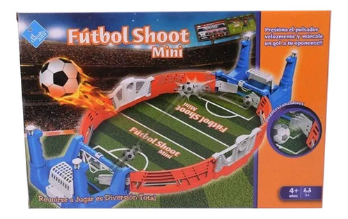 Juego De Fútbol De Mesa Shoot Mini El Duende Azul Metegol