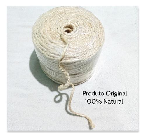 Suporte Macrame Sisal Vasos Pesado Grande Plantas Samambaia
