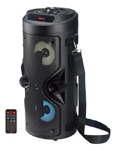 Parlante Bluetooth Microfono Usb Aux 12w Rms Led Lbpb4200