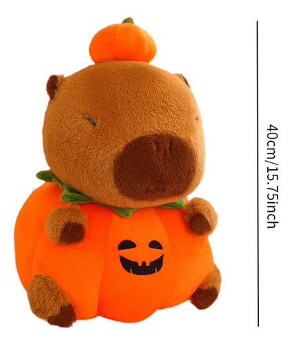Peluche Transformable De Calabaza, Capibara De Peluche,