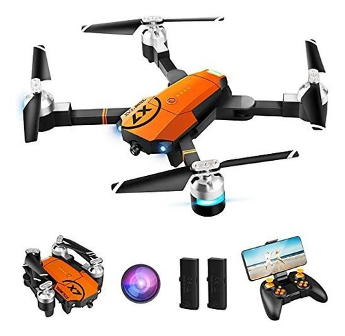 Zenfolt Drone Con Cámara Para Adultos, Wifi 1080p Hd Cámara