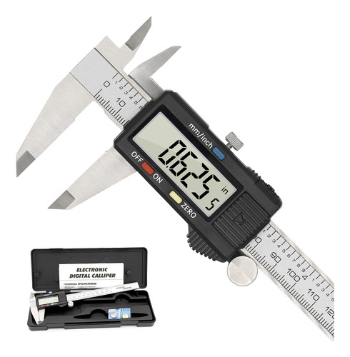 Herramienta De Medición Digital De Acero Inoxidable De 15 Cm