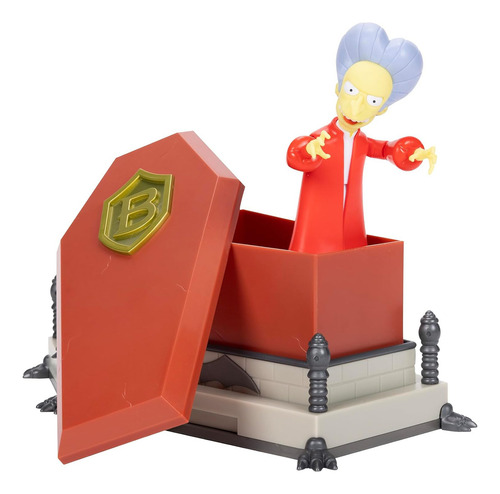 Os Simpsons - Figura de vampiro do Sr. Burns de 12 cm
