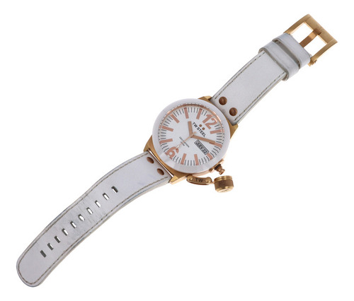 Reloj Para Hombre Tw Steel *tw*. Blanco Blanco Blanco (Usado)