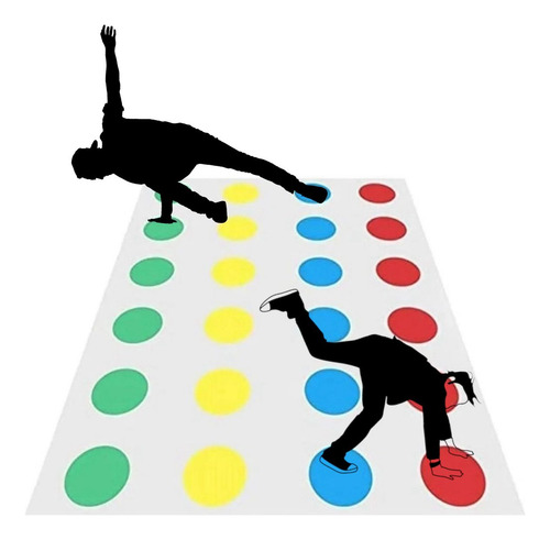 Juego Familiar Giro Dance De Twister Diversión Premium ++
