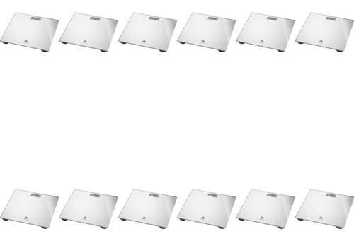 Multilaser Balança P/ Banheiro Digital Prata (kit C/12)