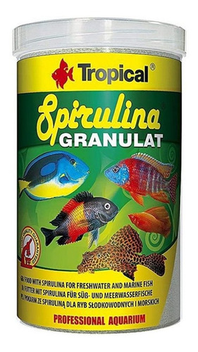 Ração Spirulina Granulat 440g Tropical