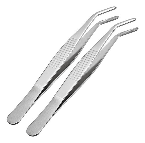 Pinzas De Acero Inoxidable De 5 Pcs De 5 Pcs Con Punta Denta