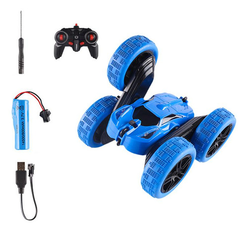 Coche De Acrobacias Rc De Juguete Con Control Remoto En Las